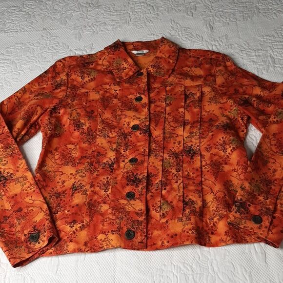 Christopher & Banks sz S denim style jacket - Picture 7 of 9